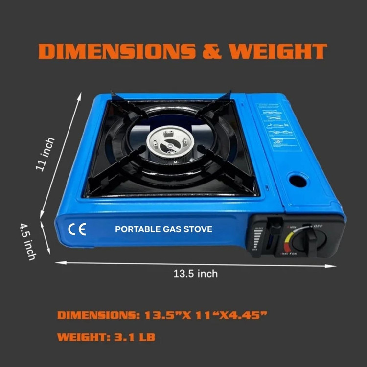 اجاق گاز پرتابل BDZ-155 دارای کیف سامسونتی